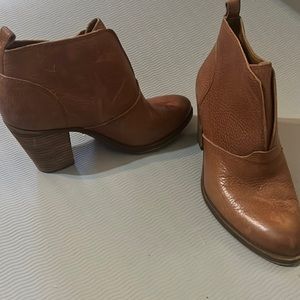 Lucky brand Brown Booties Size 8